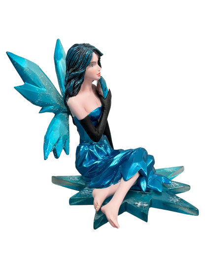 Blue Crystal Heart Fairy