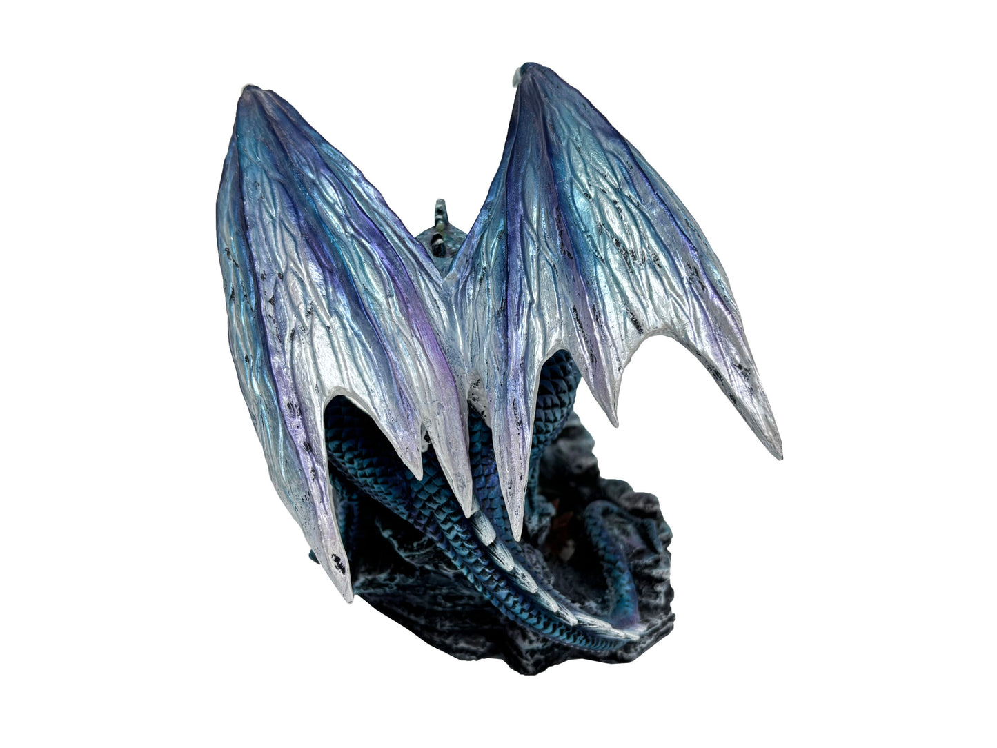 Blue Mother and Baby Dragon