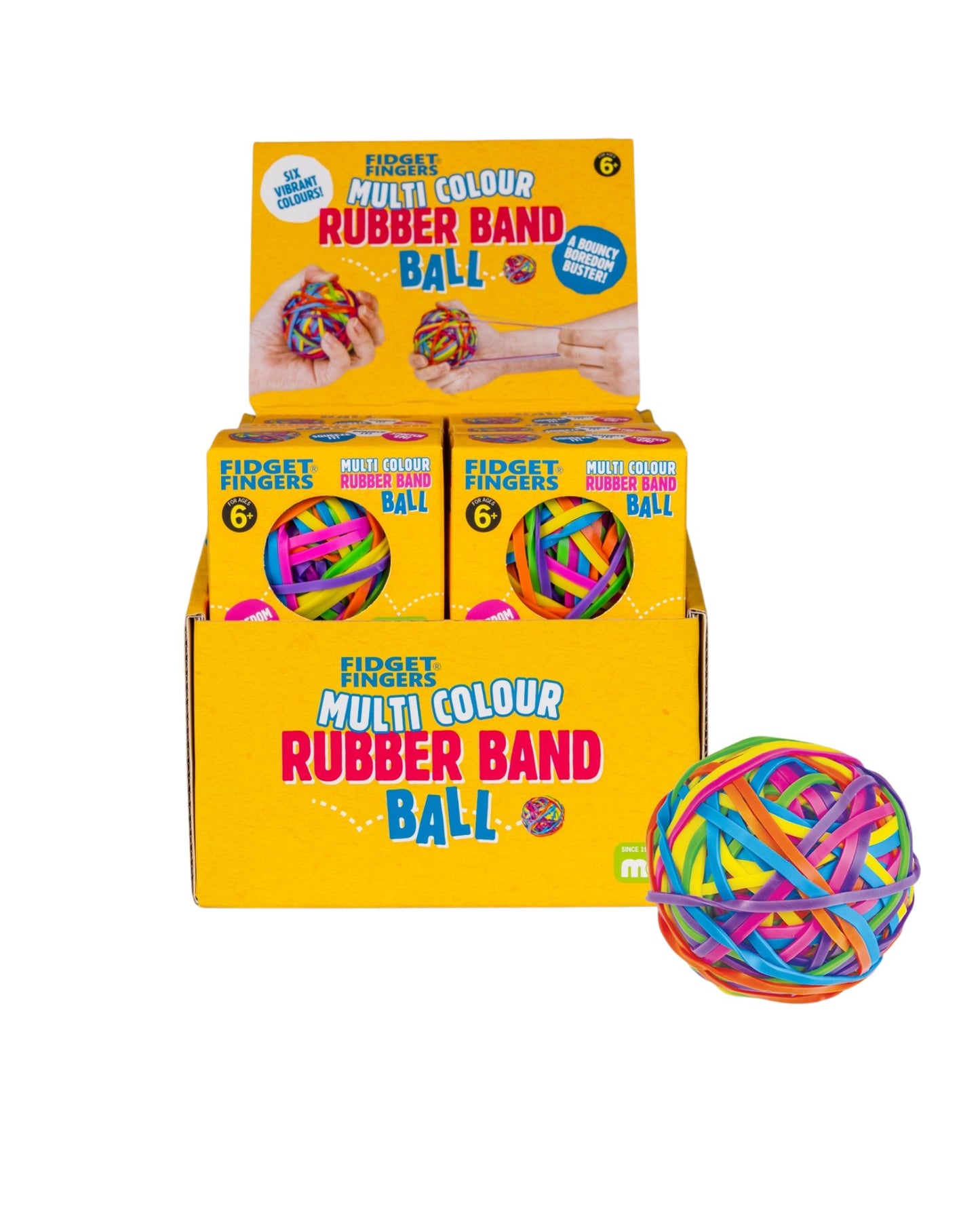 Multi Colours Rubber Band Ball