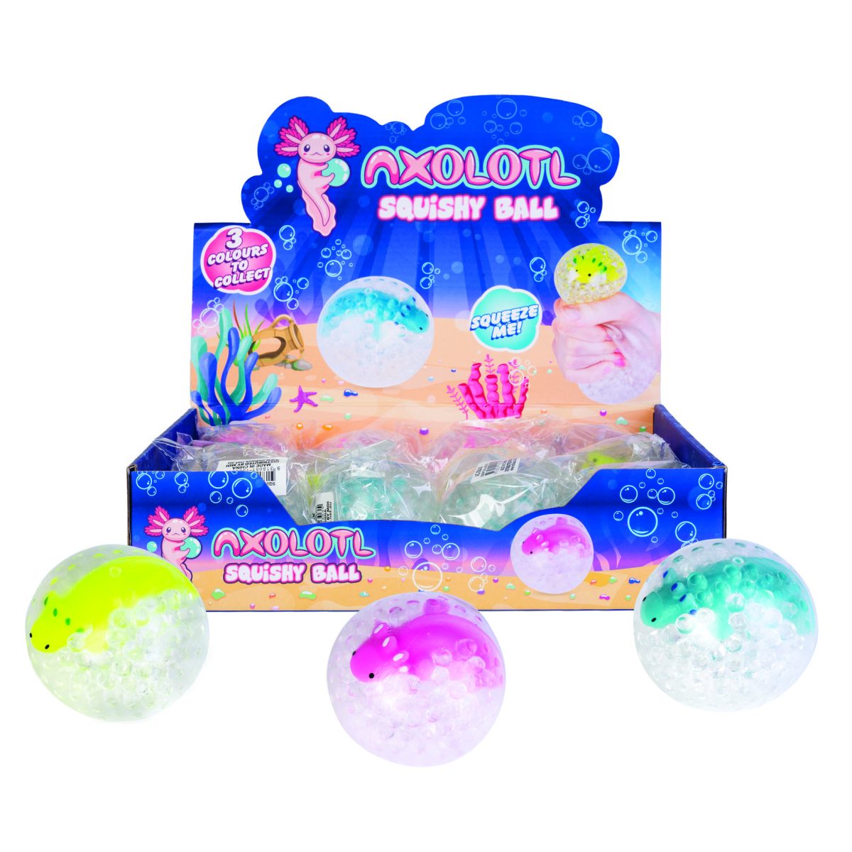 Axolotl Squishy Ball