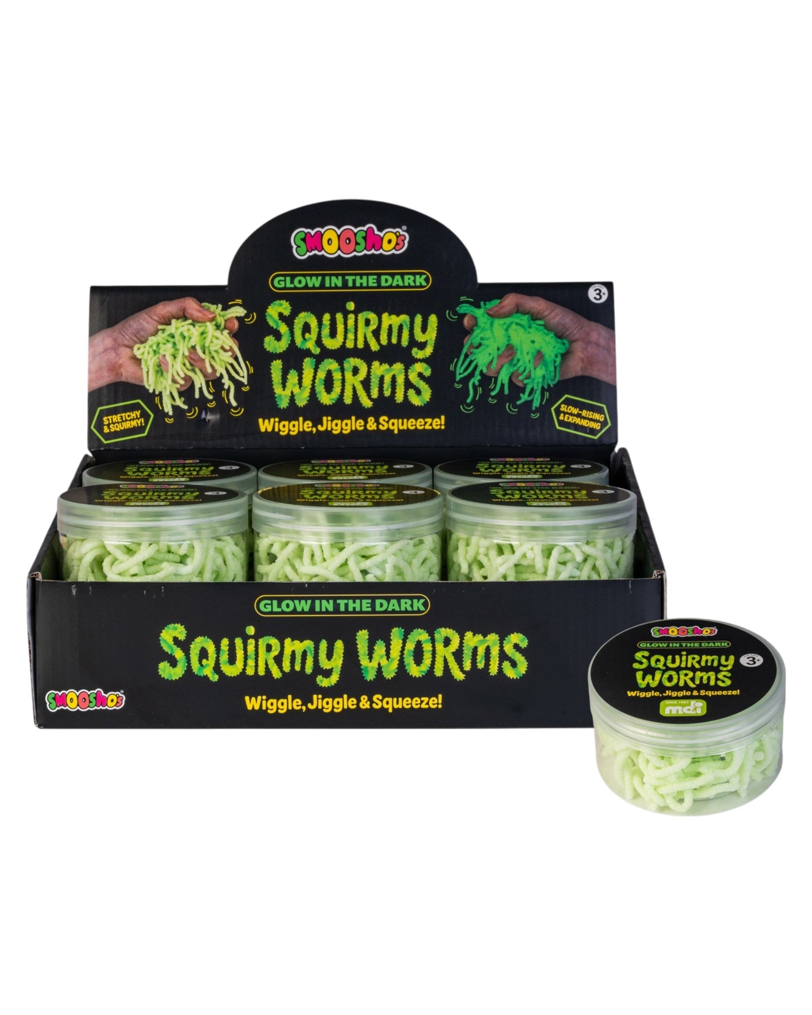 Glow In The Dark Squirmy Worms Snazzi Gifts glow-in-the-dark-squirmy-worms-snazzi-gifts