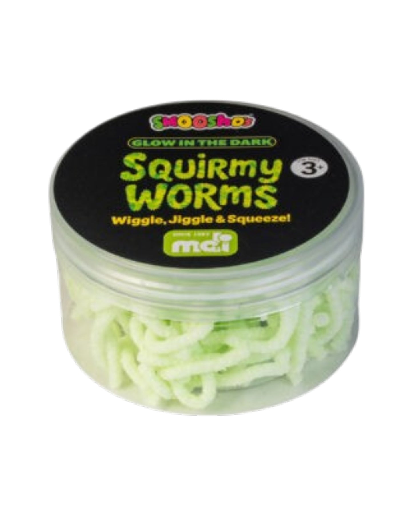 Glow in the Dark Squirmy Worms
