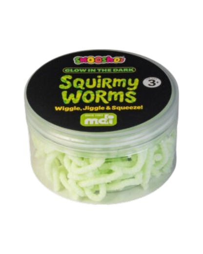 Glow in the Dark Squirmy Worms