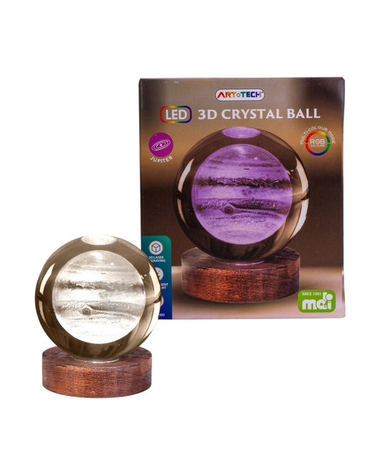 Jupiter 3D Crystal Ball Lamp