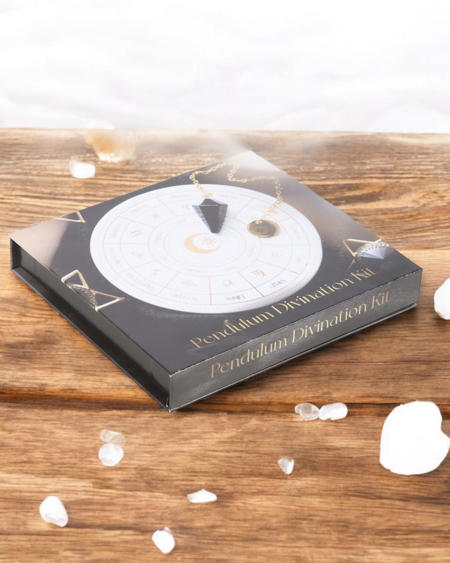 Astrology Wheel Pendulum Ceramic Divination Kit