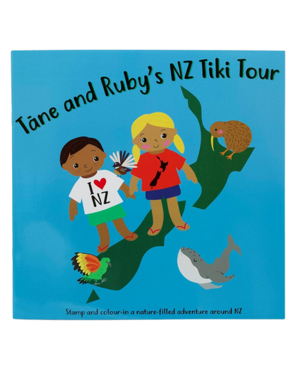 Stamp Kit - Tane and Ruby's NZ Tiki Tour