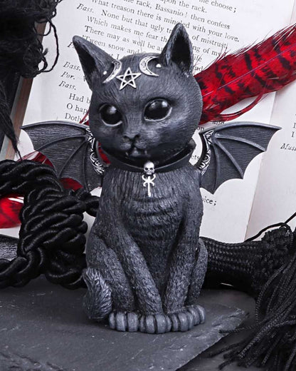 Malpuss Winged Occult Cat Figurine 10cm