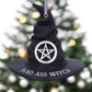 Bad Ass Witch Hanging Ornament