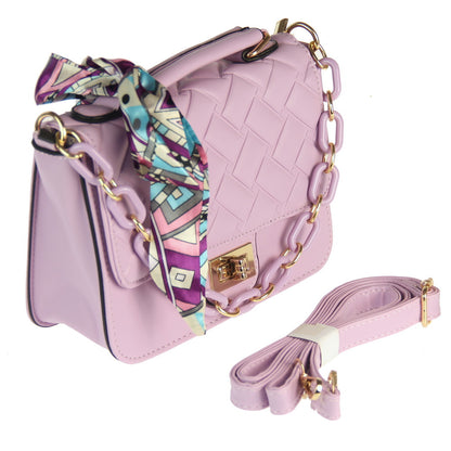 Chain & Scarf bag bag LILAC