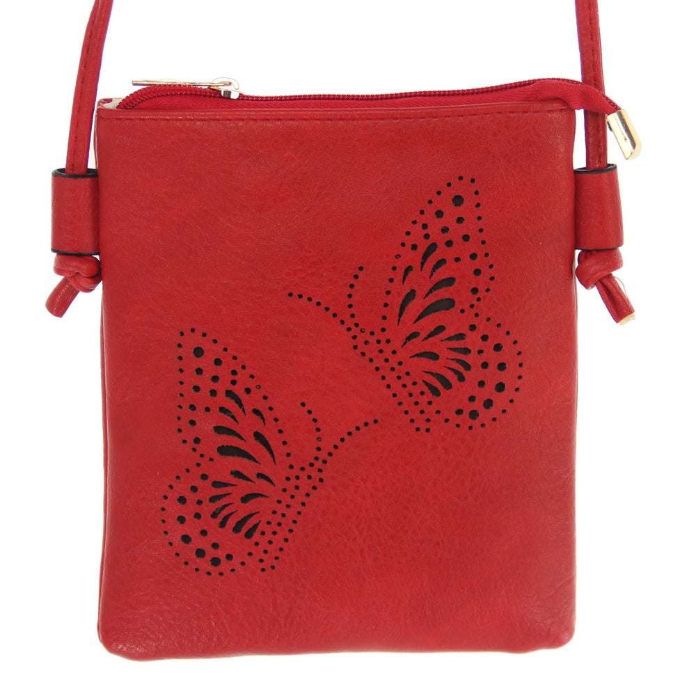Butterfly Cutout Bag RED