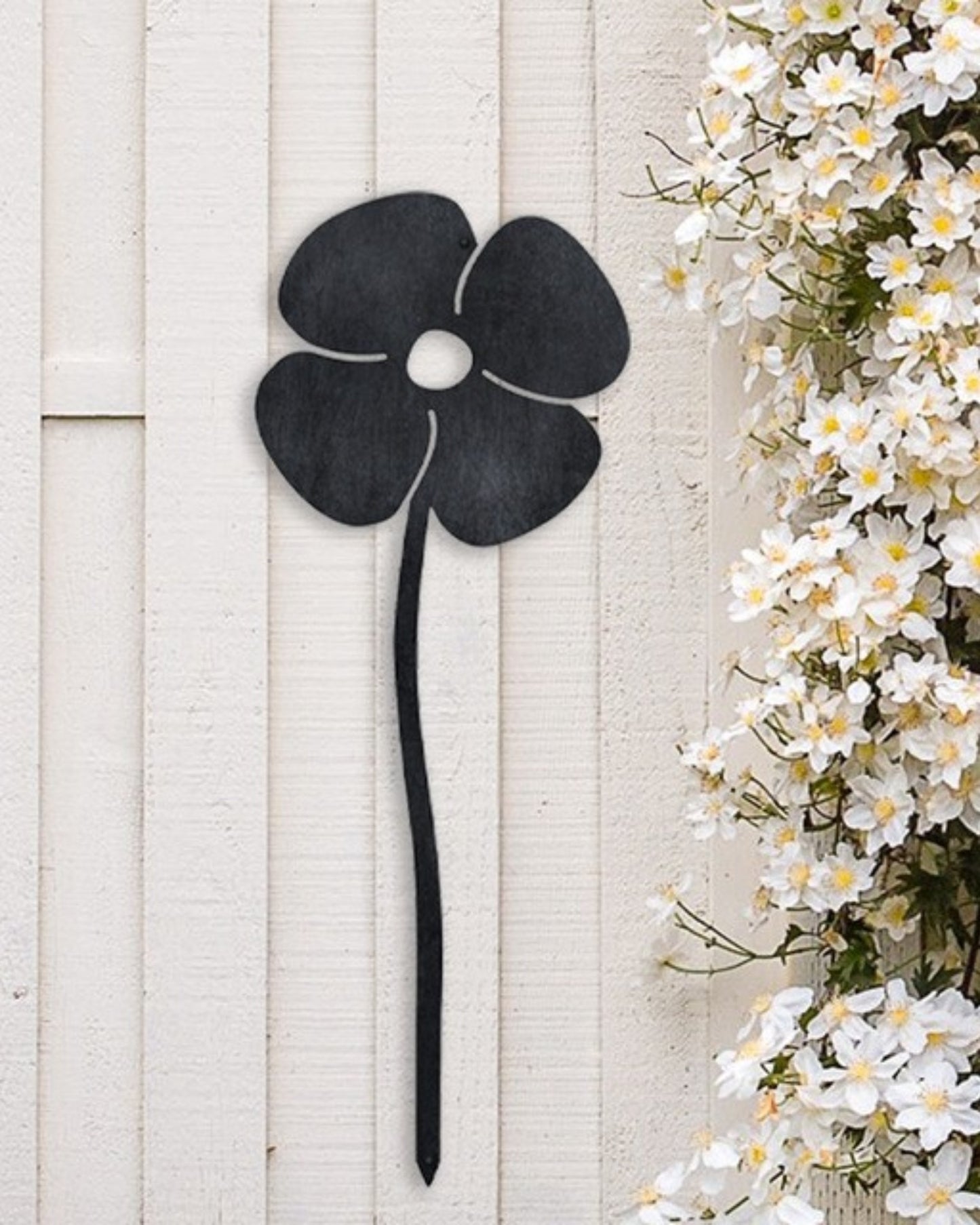 Poppy Corten Wall Art
