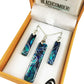 Paua Set Bar Blue Boxed