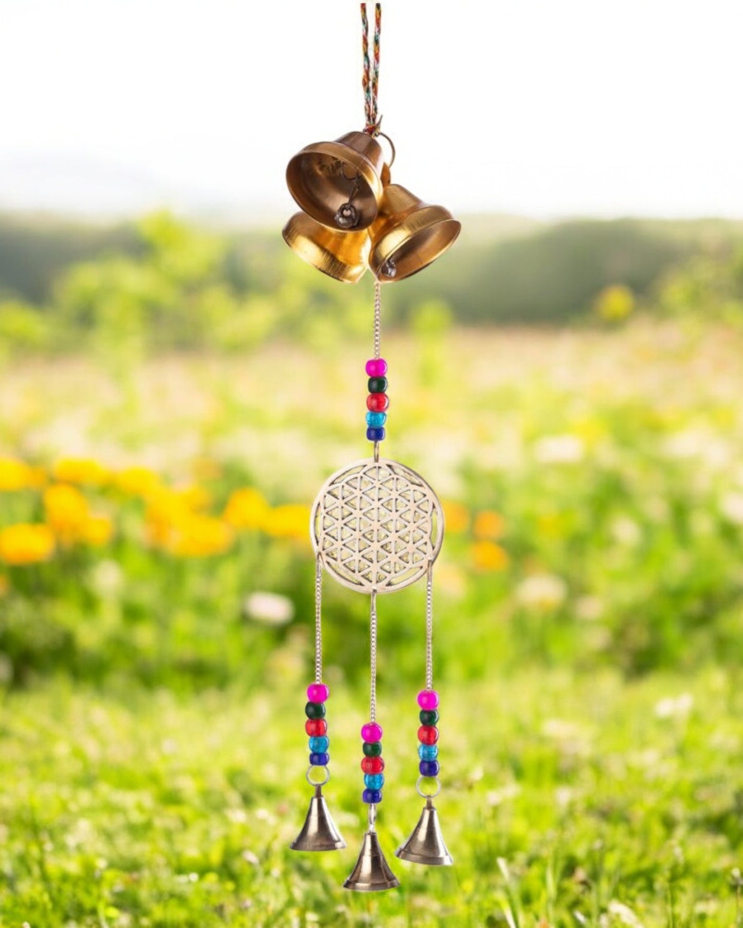 BELLS - Flower of Life Triple Bell