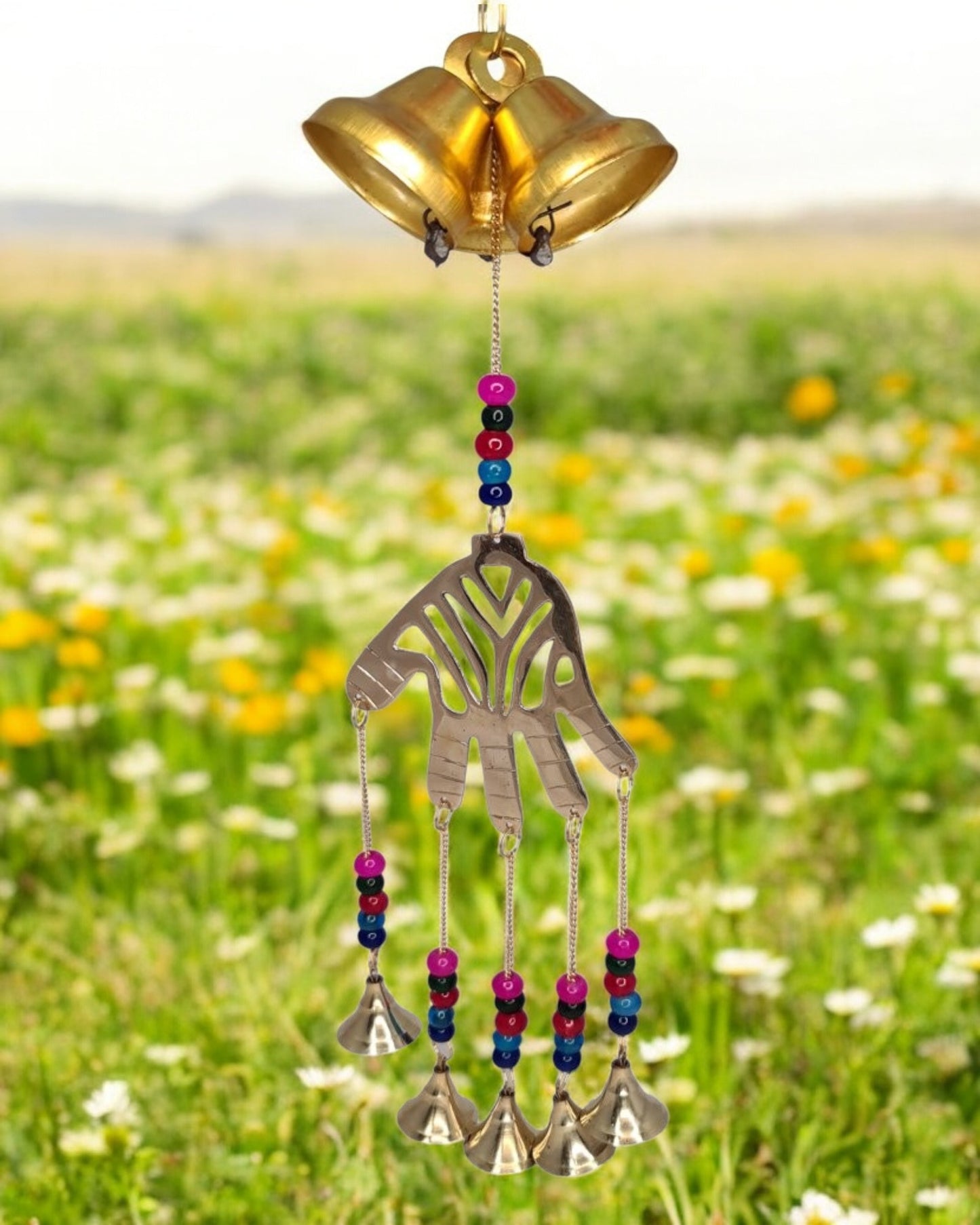BELLS - Hamsa Hand Triple Bells