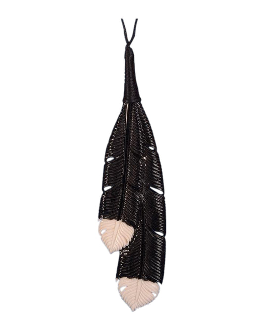 Huia Feather Pendant