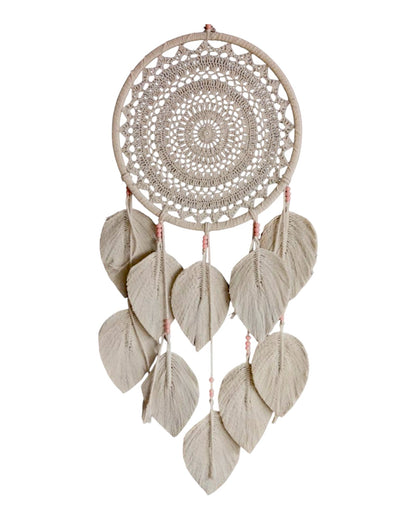 Dreamcatcher White Crochet