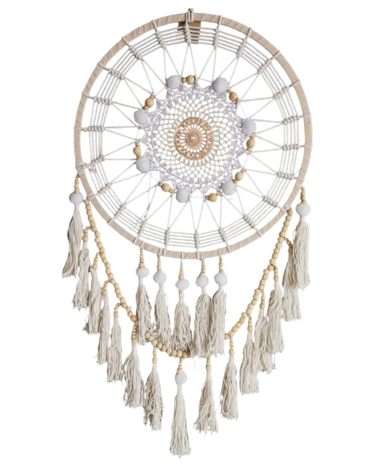 Dreamcatcher Natural Cotton Crochet