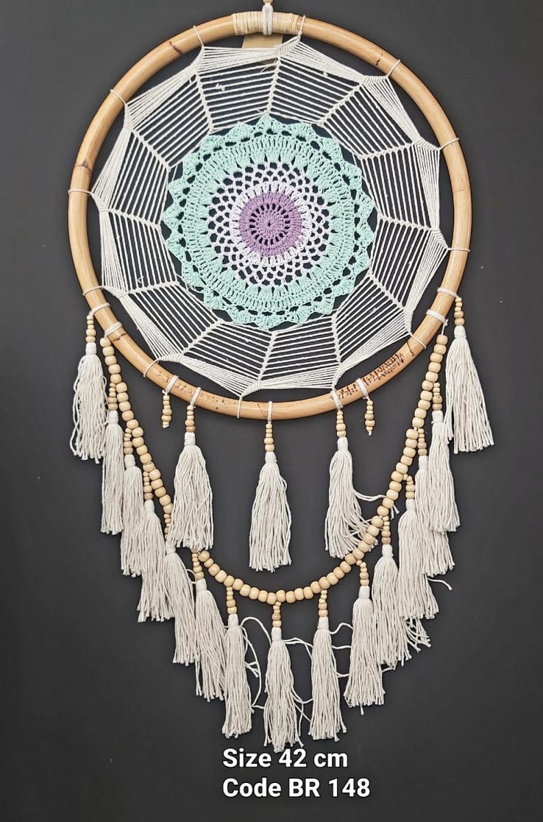 Dreamcatcher Natural Cotton Crochet