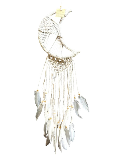 Dreamcatcher White Moon