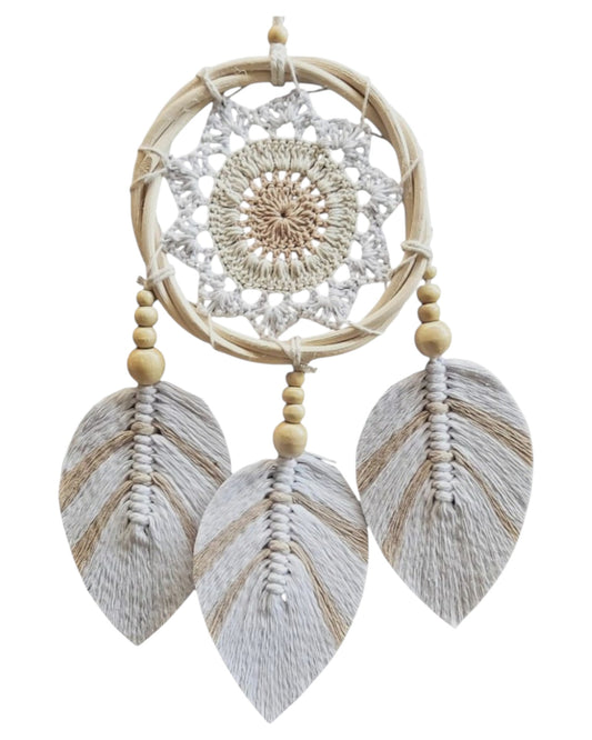 Dreamcatcher Crochet Cotton and Rattan