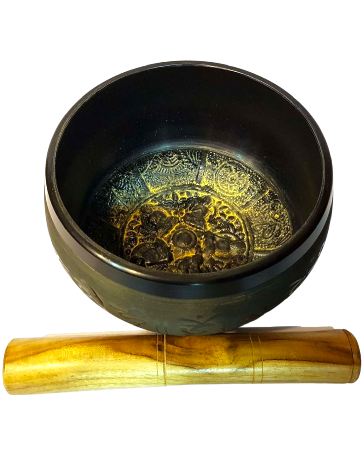 SINGING BOWL - Aluminium Buddha 14cm
