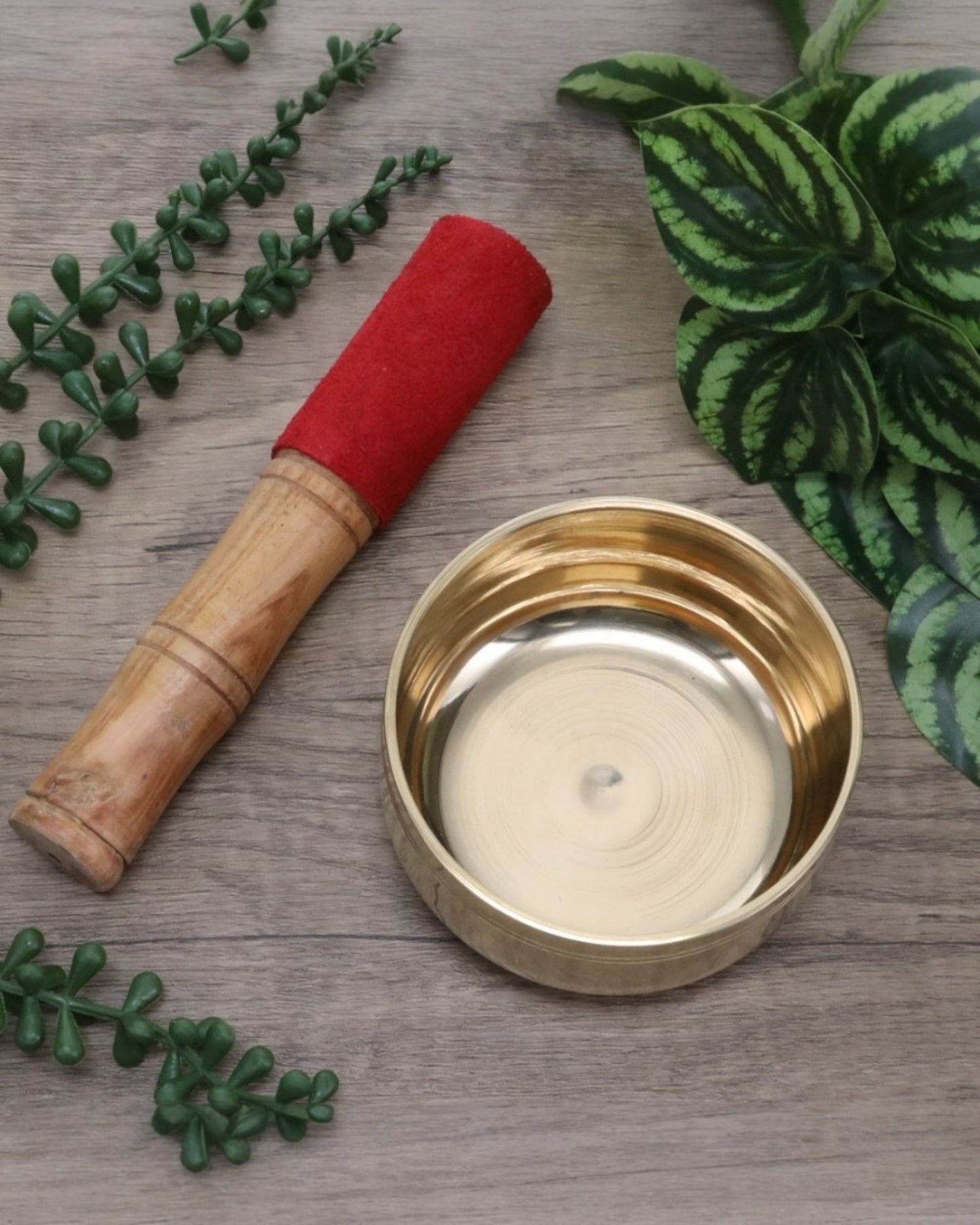 SINGING BOWL - Plain Brass 9cm