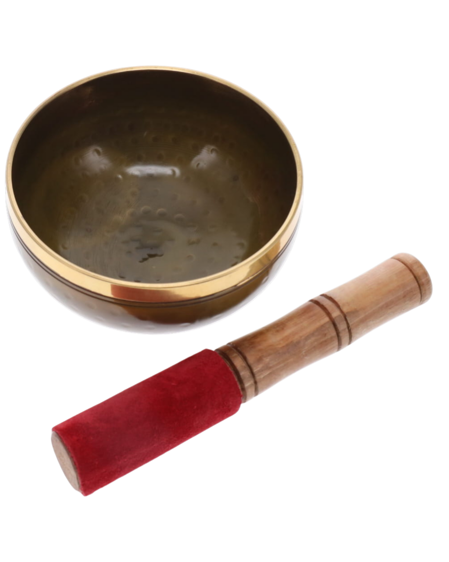 SINGING BOWL - Hammered Brass 10cm