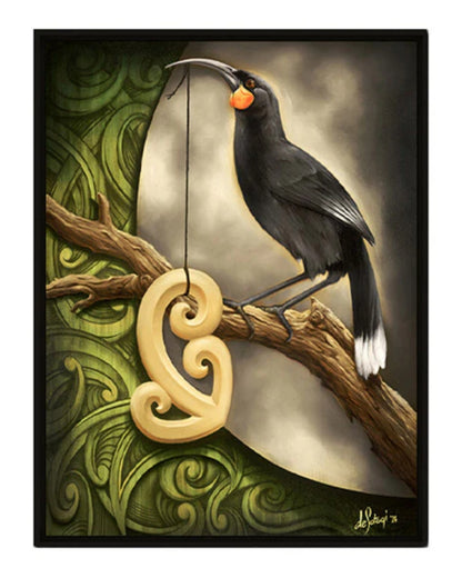 Framed Art Print Te Huia