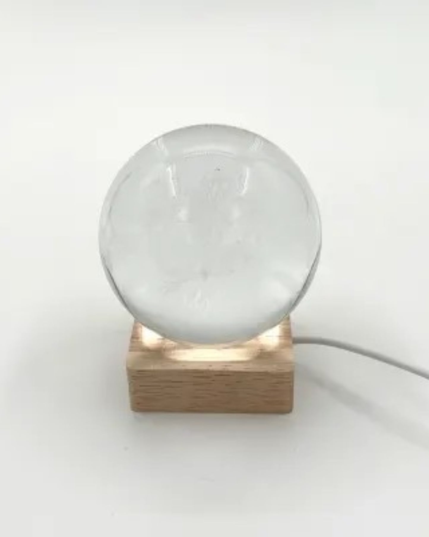 Tree of Life Crystal Ball with Light