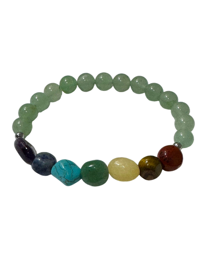 Chakra Tumblestones Bracelet Aventurine