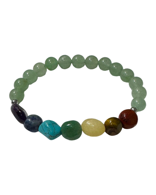 Chakra Tumblestones Bracelet Aventurine