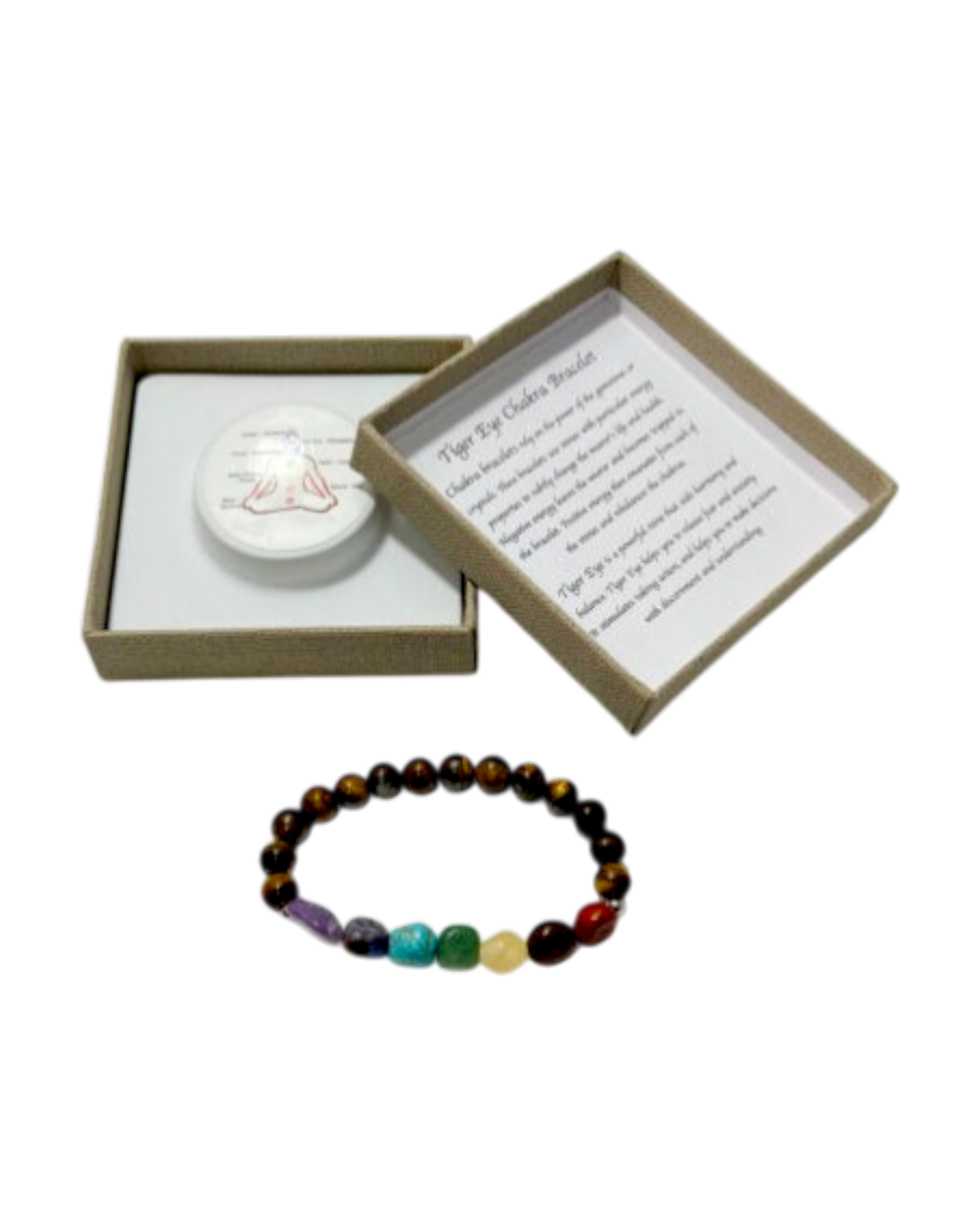 Chakra Tumblestones Bracelet Tiger eye