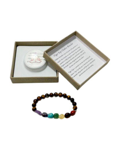 Chakra Tumblestones Bracelet Tiger eye