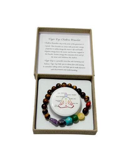 Chakra Tumblestones Bracelet Tiger eye