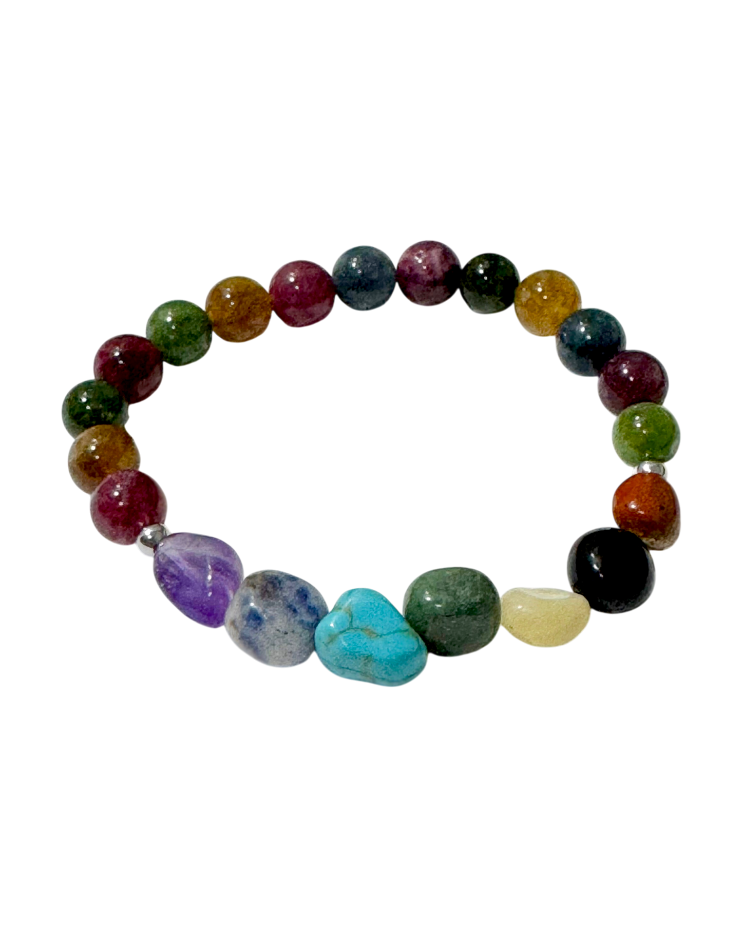 Chakra Tumblestones Bracelet Tourmaline