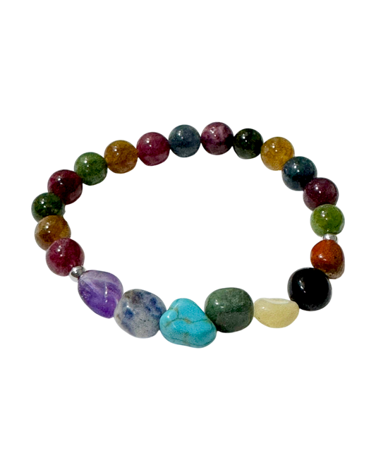 Chakra Tumblestones Bracelet Tourmaline