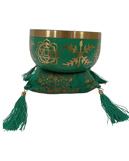 Chakra Singing Bowl Green