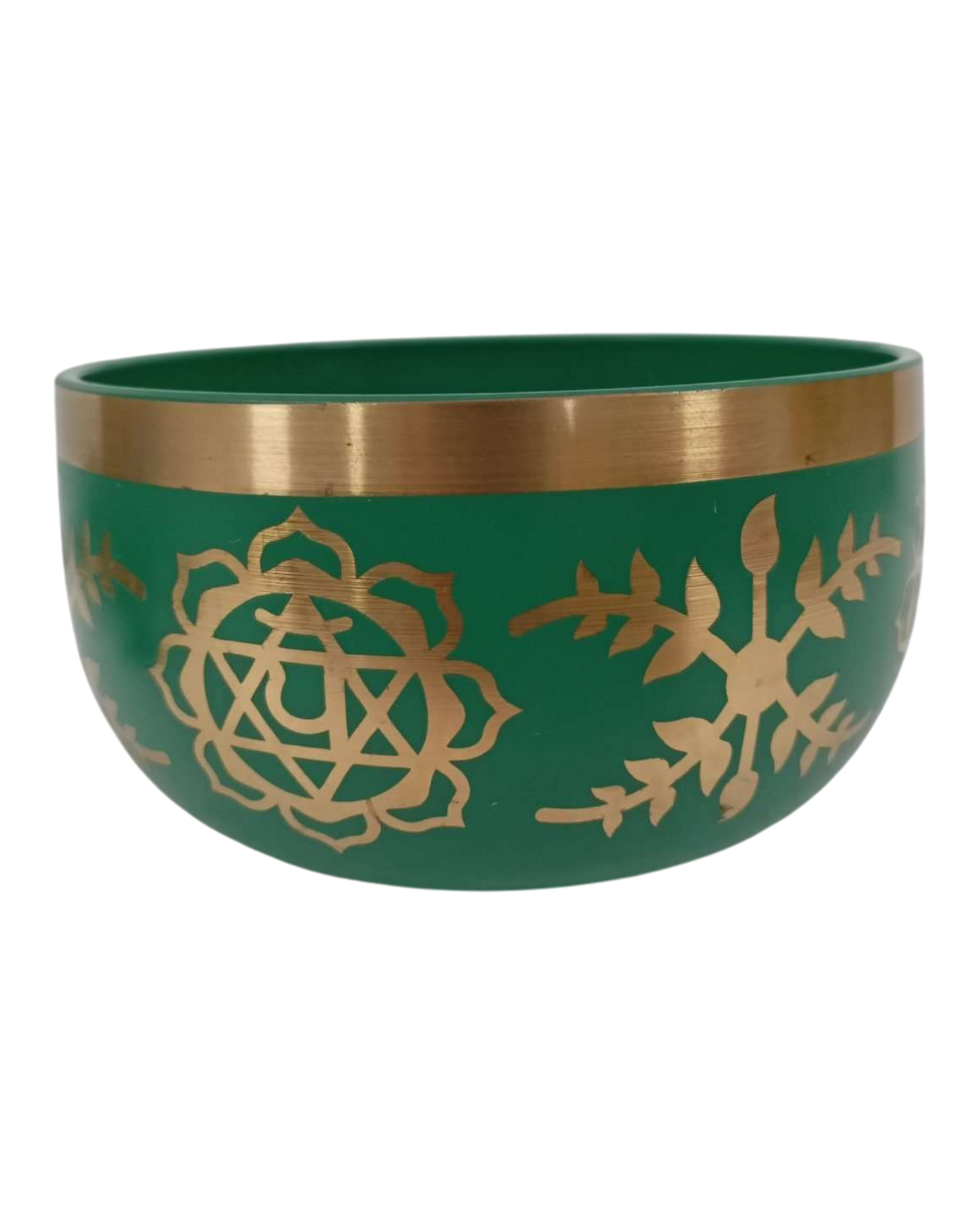 Chakra Singing Bowl Green