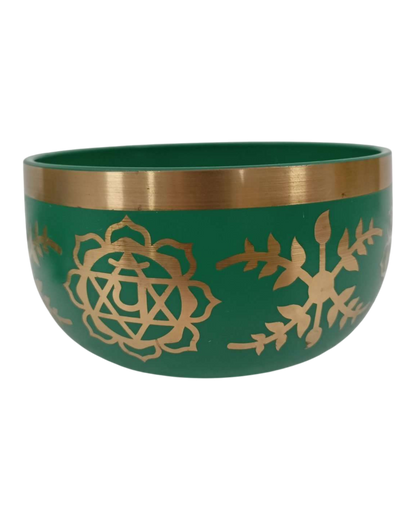 Chakra Singing Bowl Green