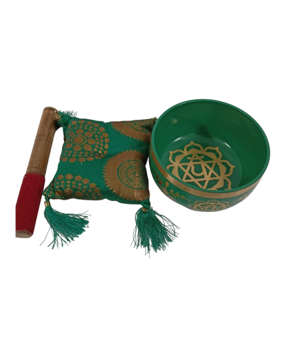 Chakra Singing Bowl Green