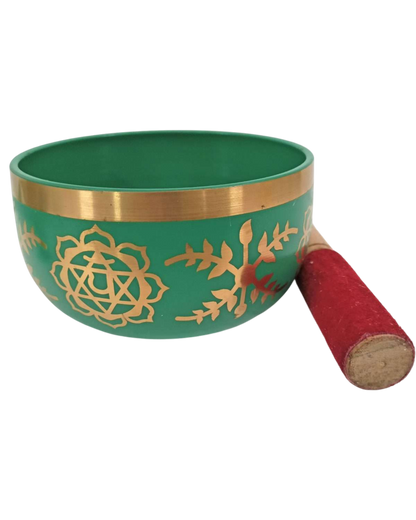 Chakra Singing Bowl Green