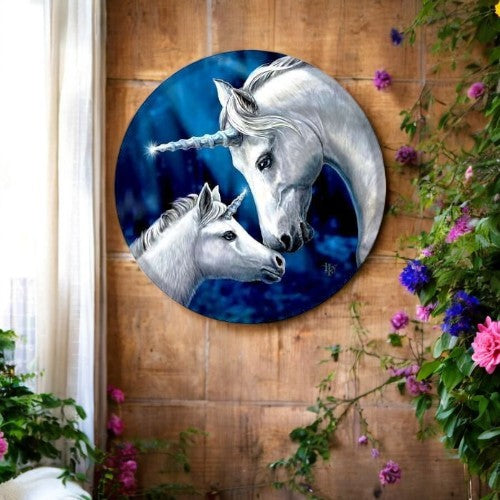 Sacred Love Unicorn Clock