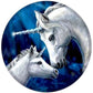 Sacred Love Unicorn Clock