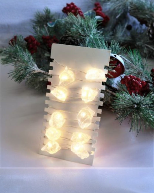 Crystal Fairy Lights Clear Quartz