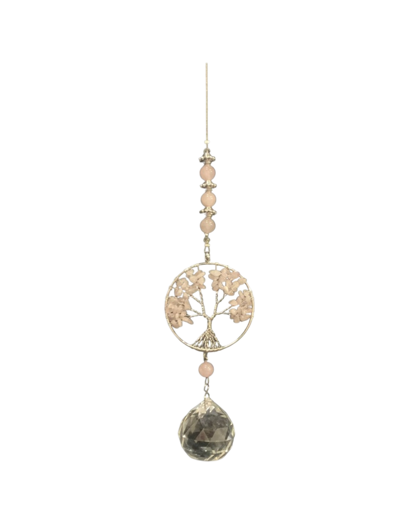 Tree Of Life Crystal Rose Quartz Love