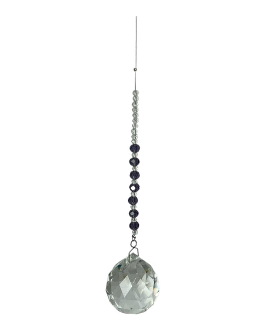 Purple Diamond Bead Aurora Ball 30