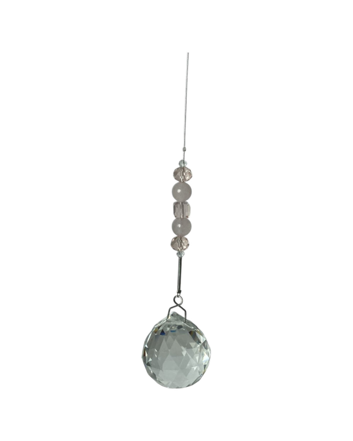 Aurora Crystal with Rose Quartz Love