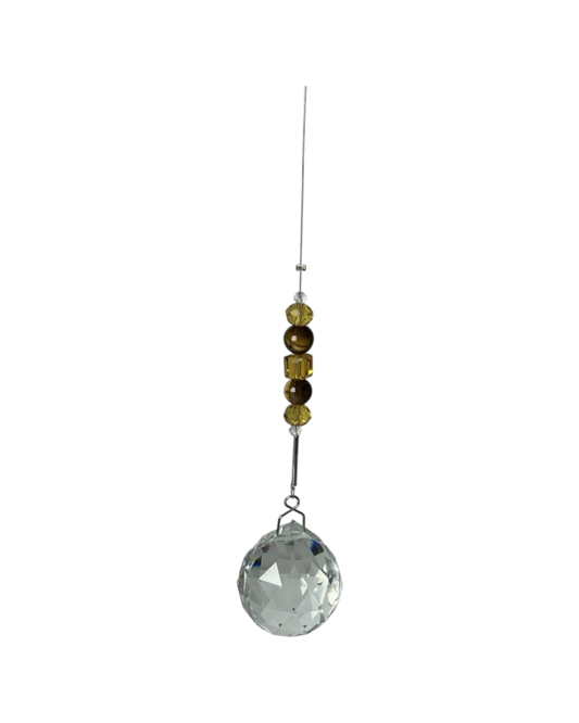 Aurora Crystal with Tiger's Eye Grounding