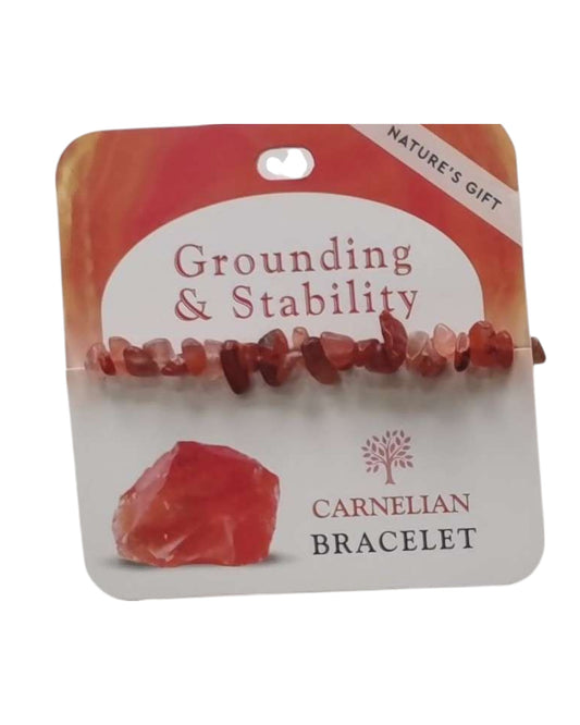 Carnelian- Grounding & Stability Bracelet