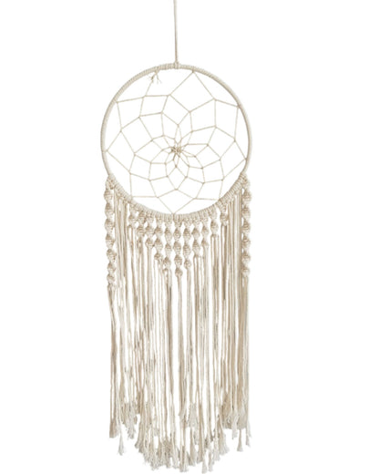 Cream Spiral Dreamcatcher 25cm
